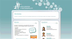 Desktop Screenshot of koulukadunfysioterapeutit.com